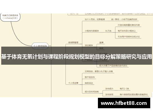 基于体育无氧计划与课程阶段规划模型的目标分解策略研究与应用
